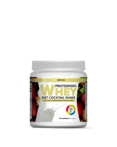 Протеин Whey Protein 100 420 гр клубника Atech nutrition