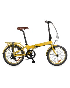 Складной велосипед Easy жёлтый Shulz