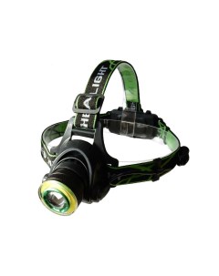 Налобный фонарь HL T107 T6 без кабеля от прикуривателя Зеленый Bestyday