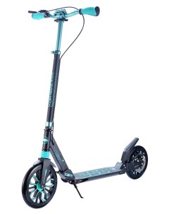 Городской самокат City Scooter MS 250D черно бирюзовый Sportsbaby