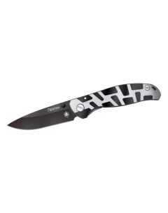 Туристический нож Протон серый черный Мастер клинок