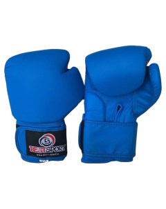 Боксерские перчатки BS бп1 синий 12 oz Best sport