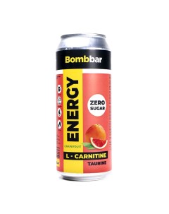 Энергетик ENERGY L Carnitine 500 мл вкус грейпфрут Bombbar