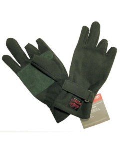 Перчатки DuPont Hytrel зеленые 3 открытых пальца 3М 12043N Envision