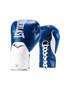 Боксерские перчатки MX Elite Fight синие 10 унций Everlast