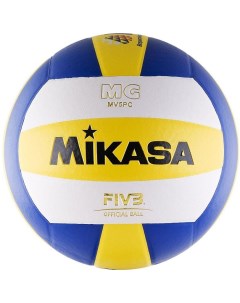 Волейбольный мяч MV5PC 5 white blue yellow Mikasa