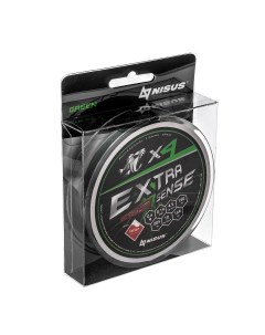 Леска плетеная Extrasense X4 PE 0 14 мм 150 м 4 5 кг green Nisus