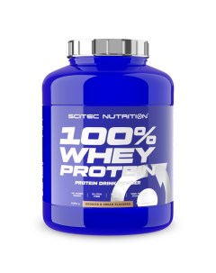 100 Whey Protein 2350 г печенье крем Scitec nutrition