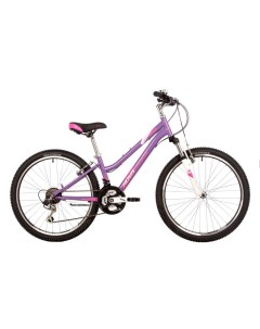 Велосипед 24 JENNY PRO сталь 12 фиолетовый TY21 TS 38 TZ500 SG 6S V brake Novatrack