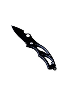 Нож перочинный складной Черный ворон лезвие 6 см Nobrand