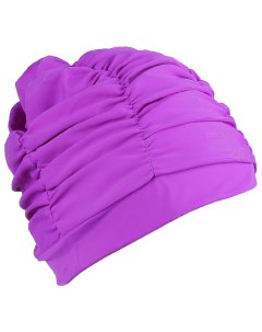 Шапочка для плавания объемная с подкладом лайкра цвет фиолетовый Nobrand