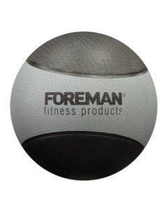 Медбол Medicine Ball 6 кг серый черный Foreman
