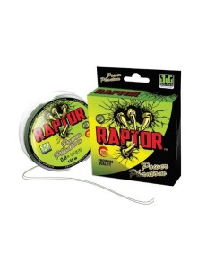 Шнур Raptor PE 135м флуоресцентный зеленый 4 0 3мм 27 2кг Power phantom