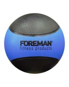 Медбол Medicine Ball 4 кг синий черный Foreman