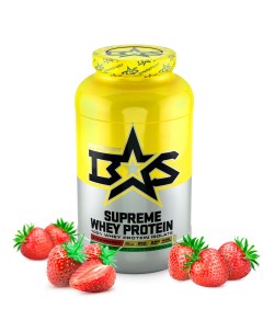 Протеин Supreme Whey Protein 1300 г strawberry Binasport