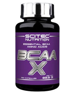 BCAA X 120 капсул unflavoured Scitec nutrition