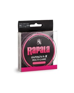 Леска плетеная Rapinova X multi game 0 6 мм 150 м 6 3 кг Rapala