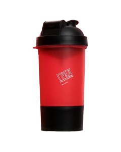 Шейкер спортивный Грех красно чёрный с чашей под протеин 500 мл Nobrand