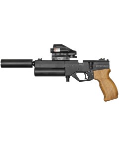 Пневматический пистолет Компакт 5 5 мм светлое дерево Krugergun