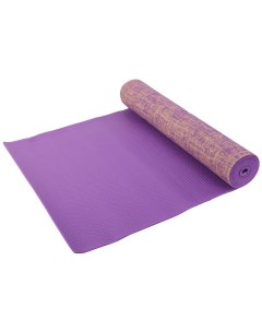 Коврик для йоги и фитнеса Jute violet 183 см 5 мм Larsen
