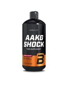 Аргинин альфа кетоглутарат AAKG Shock 1000 мл вишня Biotechusa