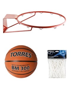 Набор баскетбольное кольцо р р 7 сетка баскетбольный мяч BM300 р р 7 Torres