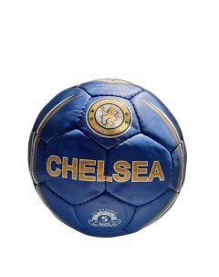 Футбольный мяч с названиями клубов Челси 00117389 размер 5 синий Nobrand