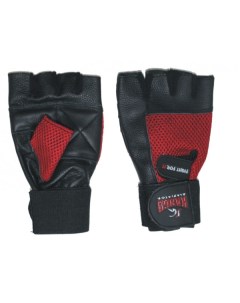 Перчатки для фитнеса WGL 066 черный красный S Kango