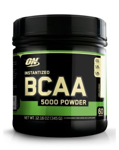 Instantized BCAA 5000 Powder 345 г unflavored Optimum nutrition