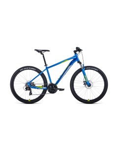 Велосипед Apache 2 0 Disc 27 5 2020 21 синий зеленый Forward