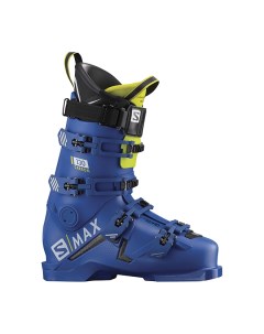 Горнолыжные ботинки S Max 130 Carbon 2020 raceblue acid green 26 5 Salomon