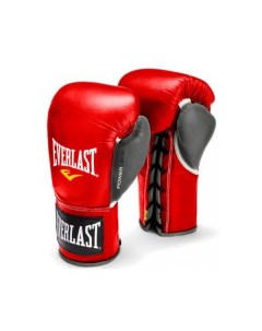 Боксерские перчатки Powerlock красные 10 унций Everlast