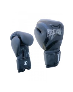 Боксерские перчатки 8046 01 черные белые 10 унций Excalibur