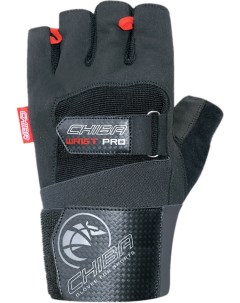 Перчатки для фитнеса Workout Line Wristguard Protect черный M Chiba