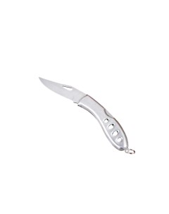 Нож складной Заступник без фиксатора рукоять металлик вырезы овалы Sima-land