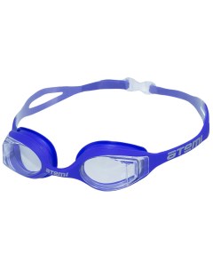 Очки для плавания комфорт синие AF от UVA UVB силикон N8401 Atemi