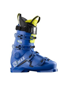 Горнолыжные ботинки S Max 130 Race 2020 blue acid green 28 5 Salomon
