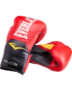 Боксерские перчатки Elite ProStyle красный 12 унций Everlast