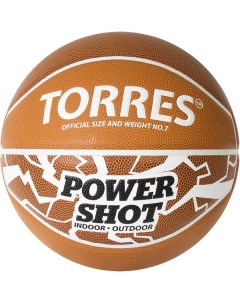 Мяч баскетбольный Power Shot арт B32087 р 7 Torres
