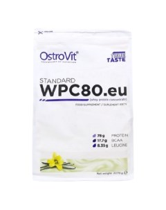 Протеин Standard WPC80 EU 2270 г ваниль Ostrovit