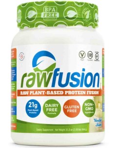 Протеин Raw Fusion 908 г vanilla bean San