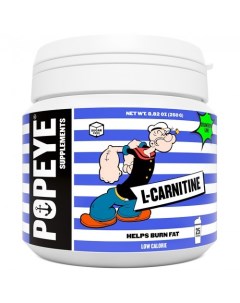 L карнитин тартрат 250 г клубника лайм Popeye supplements
