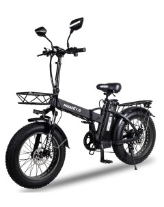Электровелосипед F10 Pro 2023 г гидравлика черный Minako