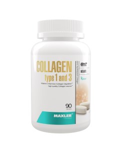 Коллаген Collagen Type 1 and 3 90 таблеток Maxler