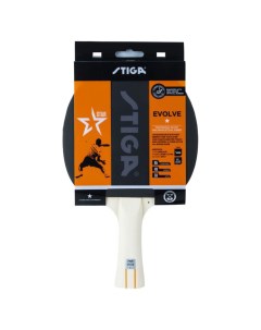 Ракетка для настольного тенниса Evolve коническая ручка 1 звезда Stiga