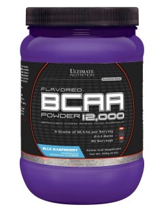 BCAA 12000 228 г blue raspberry Ultimate nutrition
