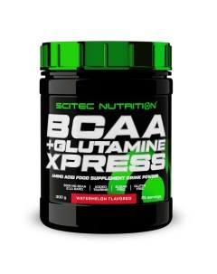 Комплекс аминокислот BCAA Glutamine Xpress 300 г арбуз Scitec nutrition
