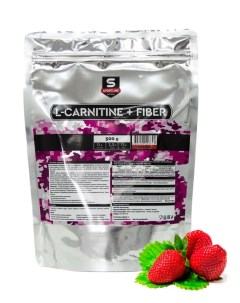 L Carnitine Fiber Bag Nutrition 500 гр клубника Sportline