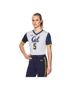 Футболка спортивная женская белая с надписью California 5 размер S M Under armour