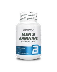 L аргинин Men s Arginine капсулы 90 шт Biotechusa
